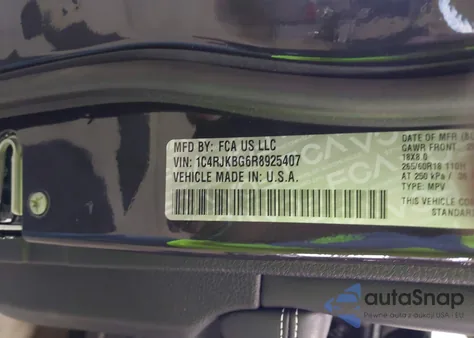 2024 Jeep Grand Cherokee L Limited 4X4 из США, поврежденный, VIN 1C4RJKBG6R8925407